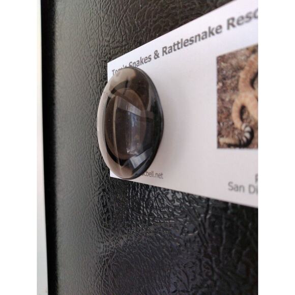 Very Strong Disc Magnets (6 Pack) for Kitchen, Crafts, Utility Use ORANGE - Picture 7 of 7